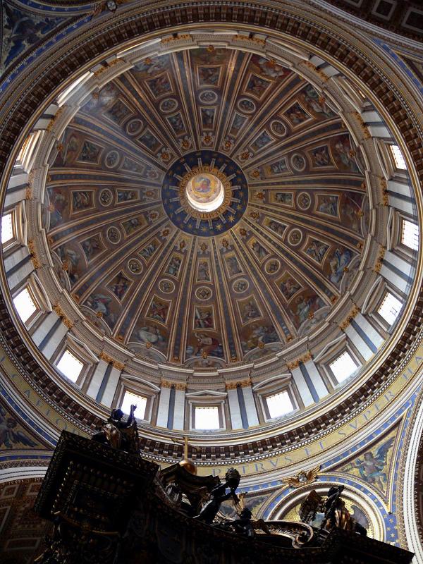Deat Poets Society: Dome of St Peter's Basicila, designed by Michaelangleo at the age of 88