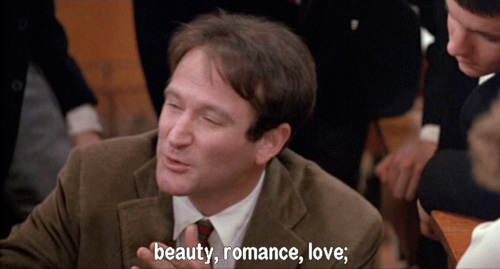 Dead Poets Society: John Keating unleashes the power of his face scrunch