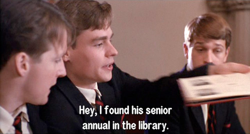 Dead Poets Society: Students discuss Keating's School Annual