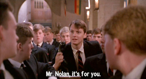 Dead Poets Society: Charlie Dalton receives a phone call from God 4/6