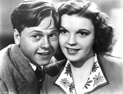 Mickey Rooney and Judy Garland in Babes in Arms