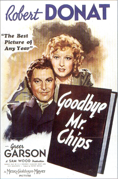 Goodbye, Mr Chips (1939) movie poster