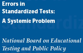 Errors in Standardized Tests
